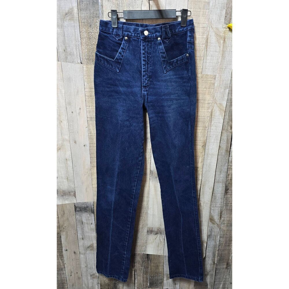 Rough Rider by Circle T Vintage 80s Straight Leg Mom Jeans Rodeo Western NFR